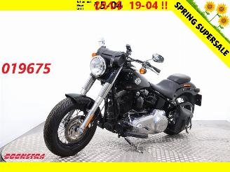 krockskadad bil motor Harley-Davidson  FLS 103 Softail Slim 5HD Remus Navi Supertuner 13.795 km! 2014/5