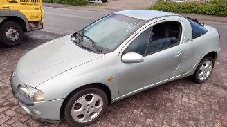 Vrakbiler auto Opel Tigra 1998 1.4 16v X14XE Grijs Z150 onderdelen 1998/8